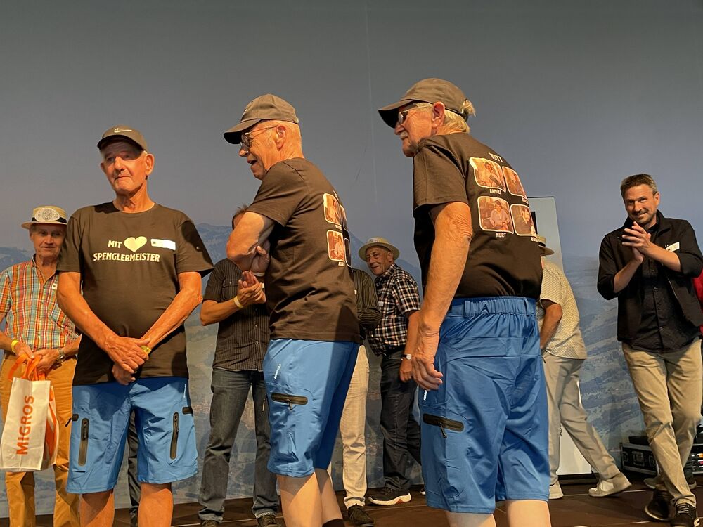 Spenglermeister-Klassenjahrgang 1977. (Foto: Peter Warthmann)